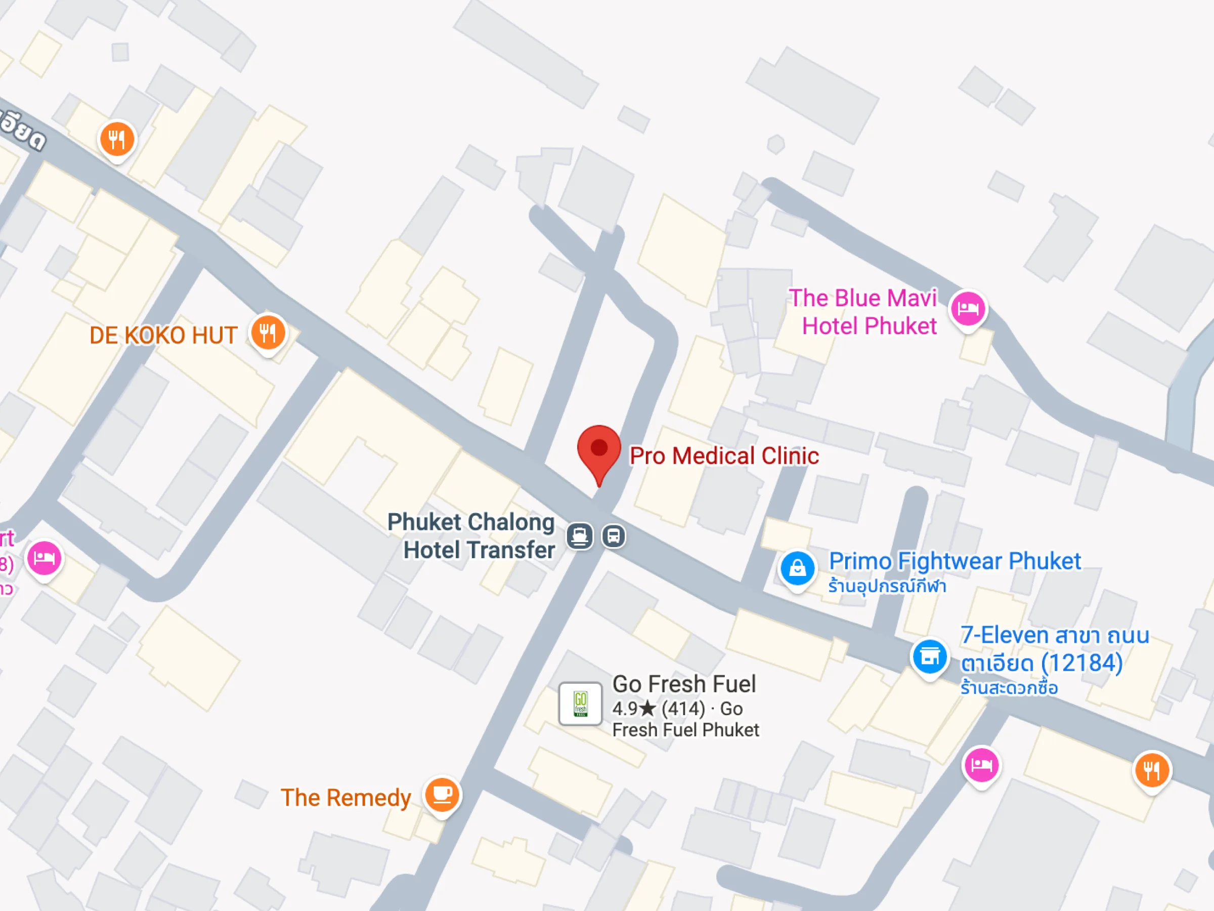 Pro Medical Clinic location
