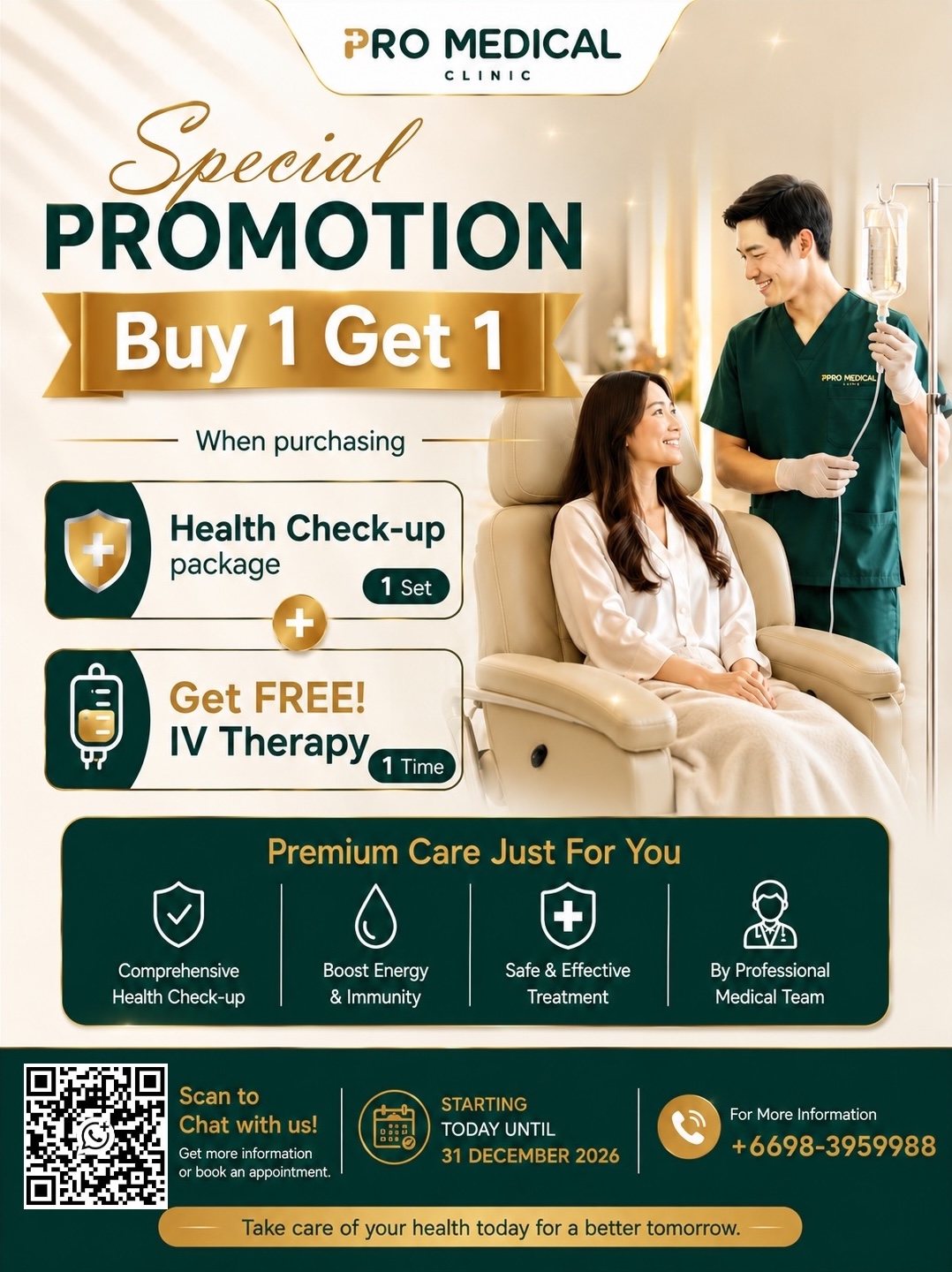 Special Promotion Buy 1 Get 1